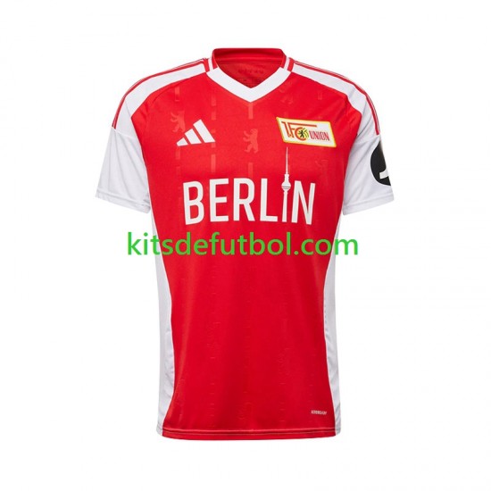 Union Berlin Hombre Camiseta de local 2024-2025 Manga Corta