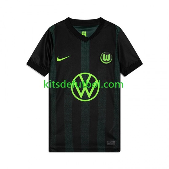 VfL Wolfsburg Hombre Camiseta de visitante 2024-2025 Manga Corta