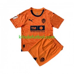 Equipación completa Niño Valencia CF Camiseta alternativa 2023-2024 Manga Corta