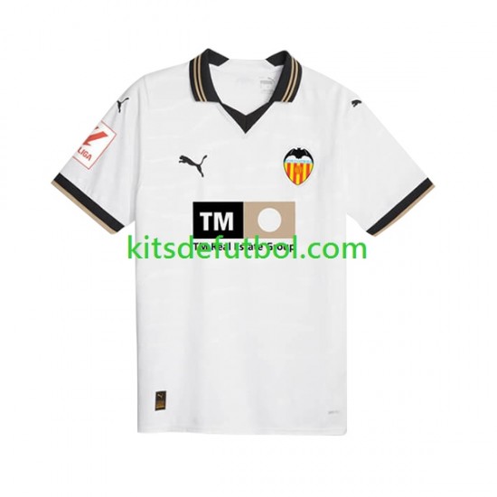 Valencia CF Hombre Camiseta de local 2023-2024 Manga Corta