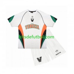 Equipación completa Niño Venezia Camiseta de visitante 2024-2025 Manga Corta