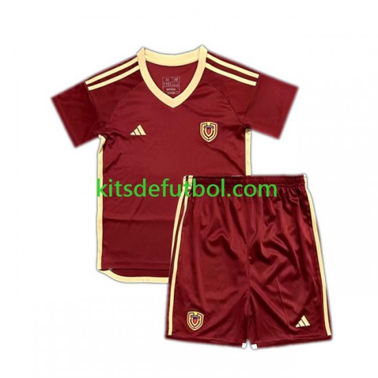 Equipación completa Niño Venezuela Copa America 2024 Camiseta de local Manga Corta