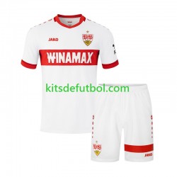 Equipación completa Niño VfB Stuttgart Camiseta de local 2024-2025 Manga Corta