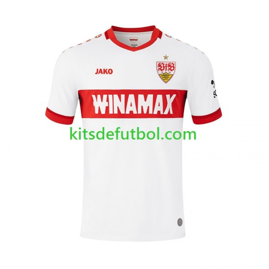 VfB Stuttgart Hombre Camiseta de local 2024-2025 Manga Corta