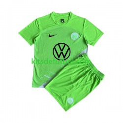 Equipación completa Niño VfL Wolfsburg Camiseta de local 2023-2024 Manga Corta