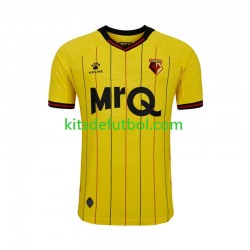 Watford Hombre Camiseta de local 2024-2025 Manga Corta