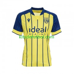 West Bromwich Albion Hombre Camiseta de visitante 2024-2025 Manga Corta