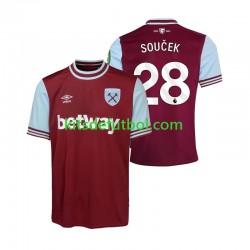 West Ham United SOUCEK 28 Hombre Camiseta de local 2024-2025 Manga Corta