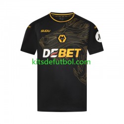 Wolverhampton Wanderers Hombre Camiseta de visitante 2024-2025 Manga Corta