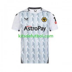 Wolverhampton Wanderers Hombre Camiseta alternativa 2023-2024 Manga Corta
