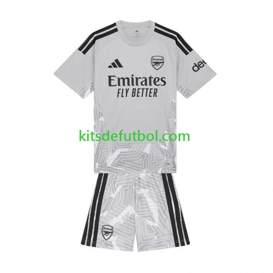 Equipación completa Niño Arsenal Portero Camiseta de local 2026-2027 Manga Corta