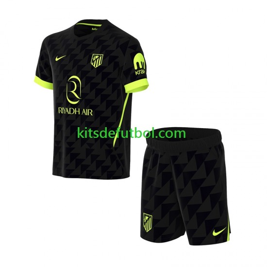 Equipación completa Niño Atlético Madrid Camiseta de visitante 2026-2027 Manga Corta