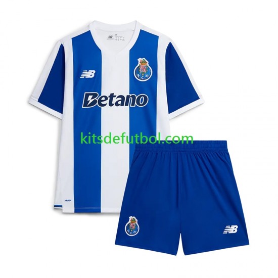 Equipación completa Niño FC Porto Camiseta de local 2026-2027 Manga Corta