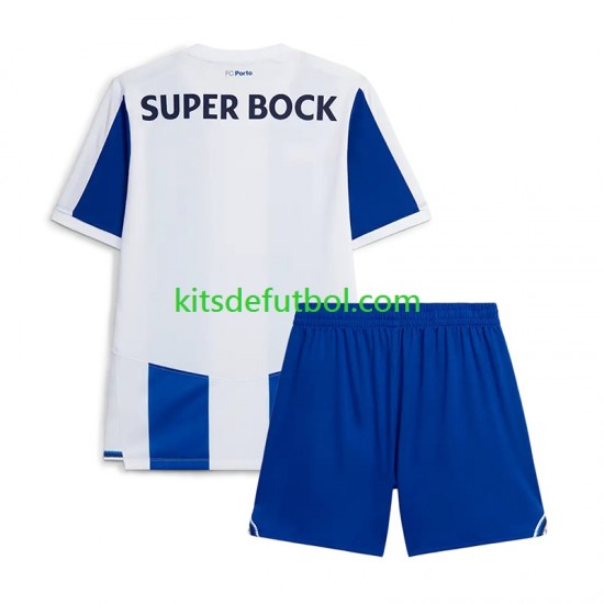 Equipación completa Niño FC Porto Camiseta de local 2026-2027 Manga Corta