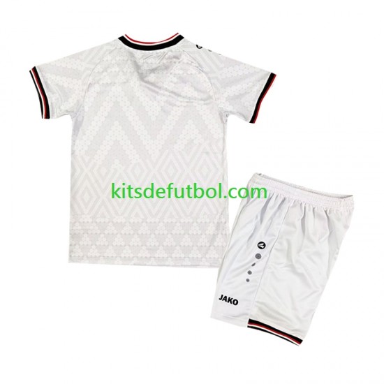 Equipación completa Niño Irak Camiseta de visitante 2026-2027 Manga Corta