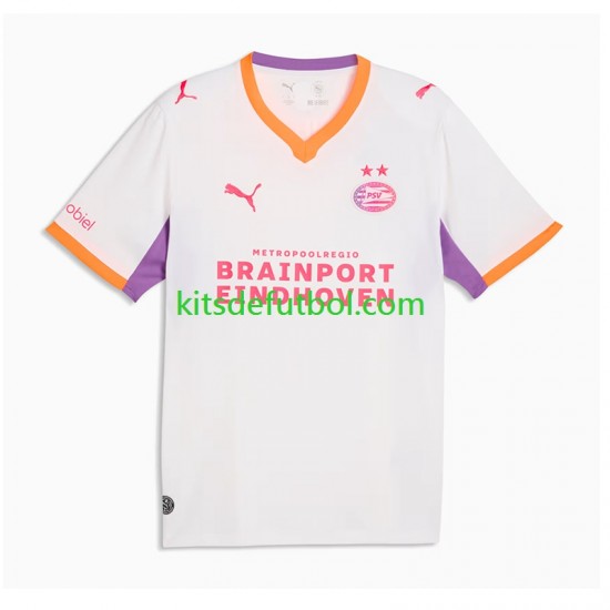 PSV Eindhoven Hombre Camiseta de visitante 2026-2027 Manga Corta