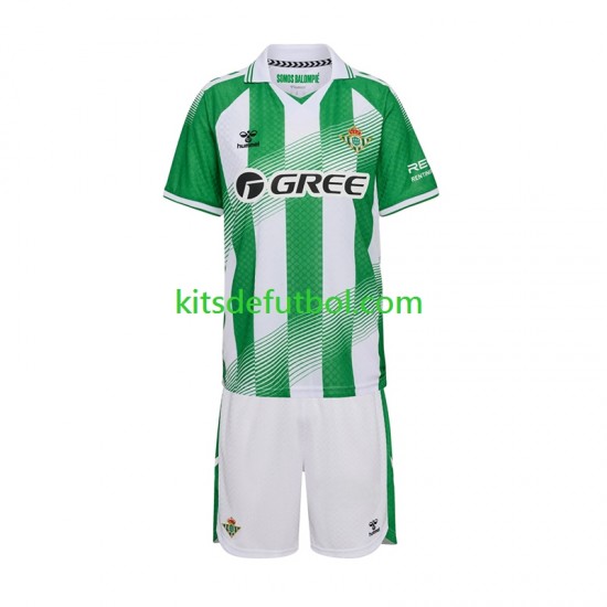 Equipación completa Niño Real Betis Camiseta de local 2026-2027 Manga Corta