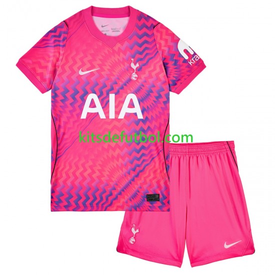 Equipación completa Niño Tottenham Hotspur Portero Camiseta de local 2026-2027 Manga Corta
