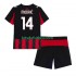 Equipación completa Niño AC Milan Luca Modric 14 Camiseta de local 2025-2026 Manga Corta