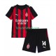 Equipación completa Niño AC Milan Luca Modric 14 Camiseta de local 2025-2026 Manga Corta