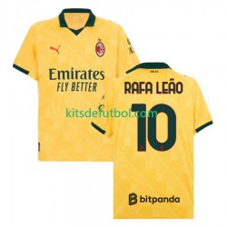AC Milan Rafael Leao 10 Hombre Camiseta alternativa 2025-2026 Manga Corta