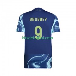 AFC Ajax Brian Brobbey 9 Hombre Camiseta de visitante 2025-2026 Manga Corta
