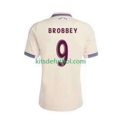 AFC Ajax Brian Brobbey 9 Hombre Camiseta alternativa 2025-2026 Manga Corta