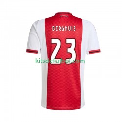 AFC Ajax Steven Berghuis 23 Hombre Camiseta de local 2025-2026 Manga Corta