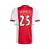 AFC Ajax Wout Weghorst 25 Hombre Camiseta de local 2025-2026 Manga Corta
