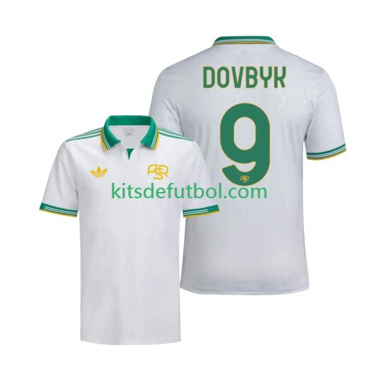AS Roma Artem Dovbyk 9 Hombre Camiseta alternativa 2025-2026 Manga Corta