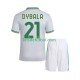 Equipación completa Niño AS Roma Dybala 21 Camiseta alternativa 2025-2026 Manga Corta