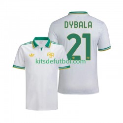 AS Roma Dybala 21 Hombre Camiseta alternativa 2025-2026 Manga Corta