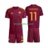 Equipación completa Niño AS Roma Evan Ferguson 11 Camiseta de local 2025-2026 Manga Corta