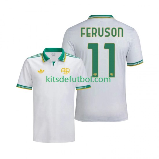 AS Roma Evan Ferguson 11 Hombre Camiseta alternativa 2025-2026 Manga Corta