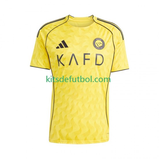 Al Nassr Hombre Camiseta de local 2025-2026 Manga Corta