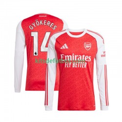 Arsenal Viktor Gyokeres 14 Hombre Camiseta de local 2025-2026 Manga Larga
