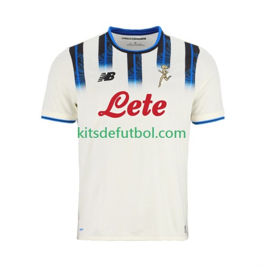 Atalanta Hombre Camiseta de visitante 2025-2026 Manga Corta