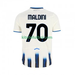 Atalanta Daniel Maldini 70 Hombre Camiseta de visitante 2025-2026 Manga Corta