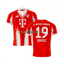 Bayern de Múnich Alphonso Davies 19 Hombre Camiseta de local 2025-2026 Manga Corta