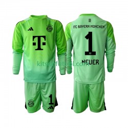 Equipación completa Niño Bayern de Múnich Portero Neuer 1 Camiseta de local 2025-2026 Manga Larga