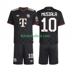 Equipación completa Niño Bayern de Múnich Jamal Musiala 10 Camiseta alternativa 2025-2026 Manga Corta