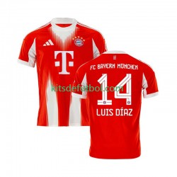 Bayern de Múnich Luis Diaz 14 Hombre Camiseta de local 2025-2026 Manga Corta