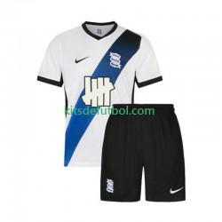 Equipación completa Niño Birmingham City Camiseta de visitante 2025-2026 Manga Corta