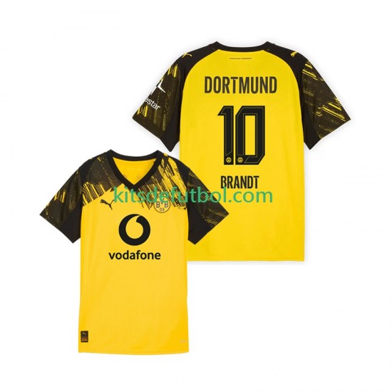 Borussia Dortmund Julian Brandt 10 Hombre Camiseta de local 2025-2026 Manga Corta