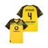 Borussia Dortmund Nico Schlotterbeck 4 Hombre Camiseta de local 2025-2026 Manga Corta