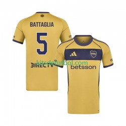 CA Boca Juniors Rodrigo Battaglia 5 Hombre Camiseta de visitante 2025-2026 Manga Corta