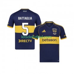 CA Boca Juniors Rodrigo Battaglia 5 Hombre Camiseta de local 2025-2026 Manga Corta