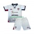 Equipación completa Niño Cagliari Camiseta de visitante 2025-2026 Manga Corta