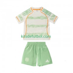 Equipación completa Niño Celtic FC Camiseta alternativa 2025-2026 Manga Corta