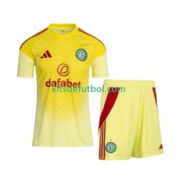Equipación completa Niño Celtic Portero FC Camiseta de local 2025-2026 Manga Corta